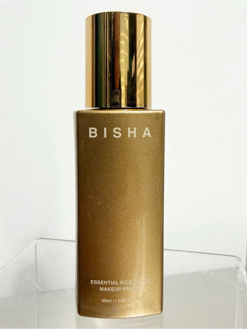 BISHA Essential Rice Water Makeup Primer 1.69 fl oz / 50mL ~ Prep & Perfect Skin